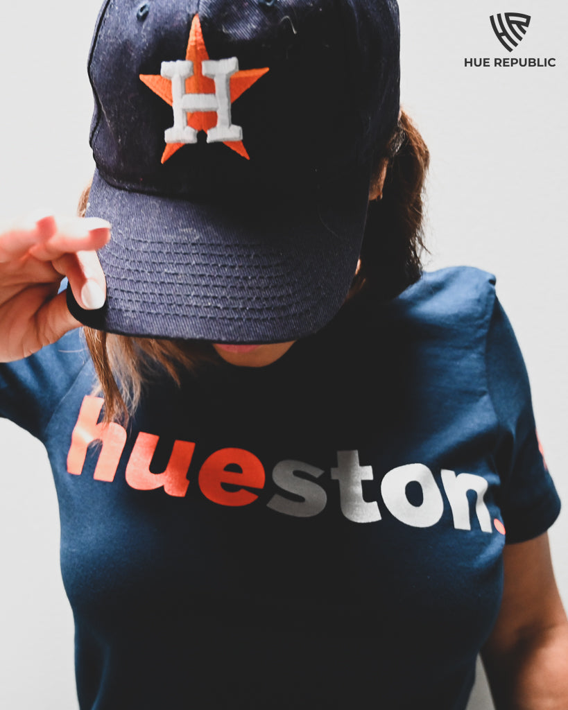 Houston Astros '47 State Logo Short Sleeve Baseball Tee Shirt (Men's Large)  Blue