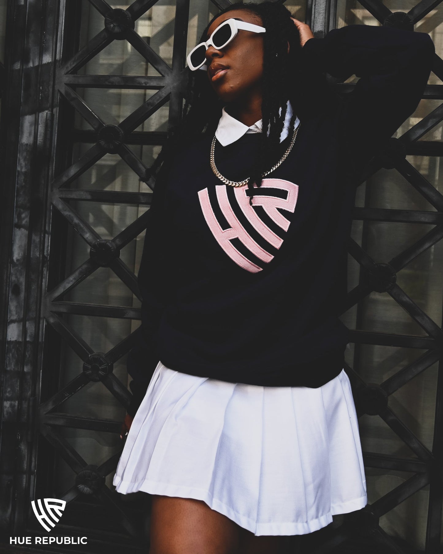 'The Howard' Navy Blue Hue Crewneck Sweatshirt (Unisex)