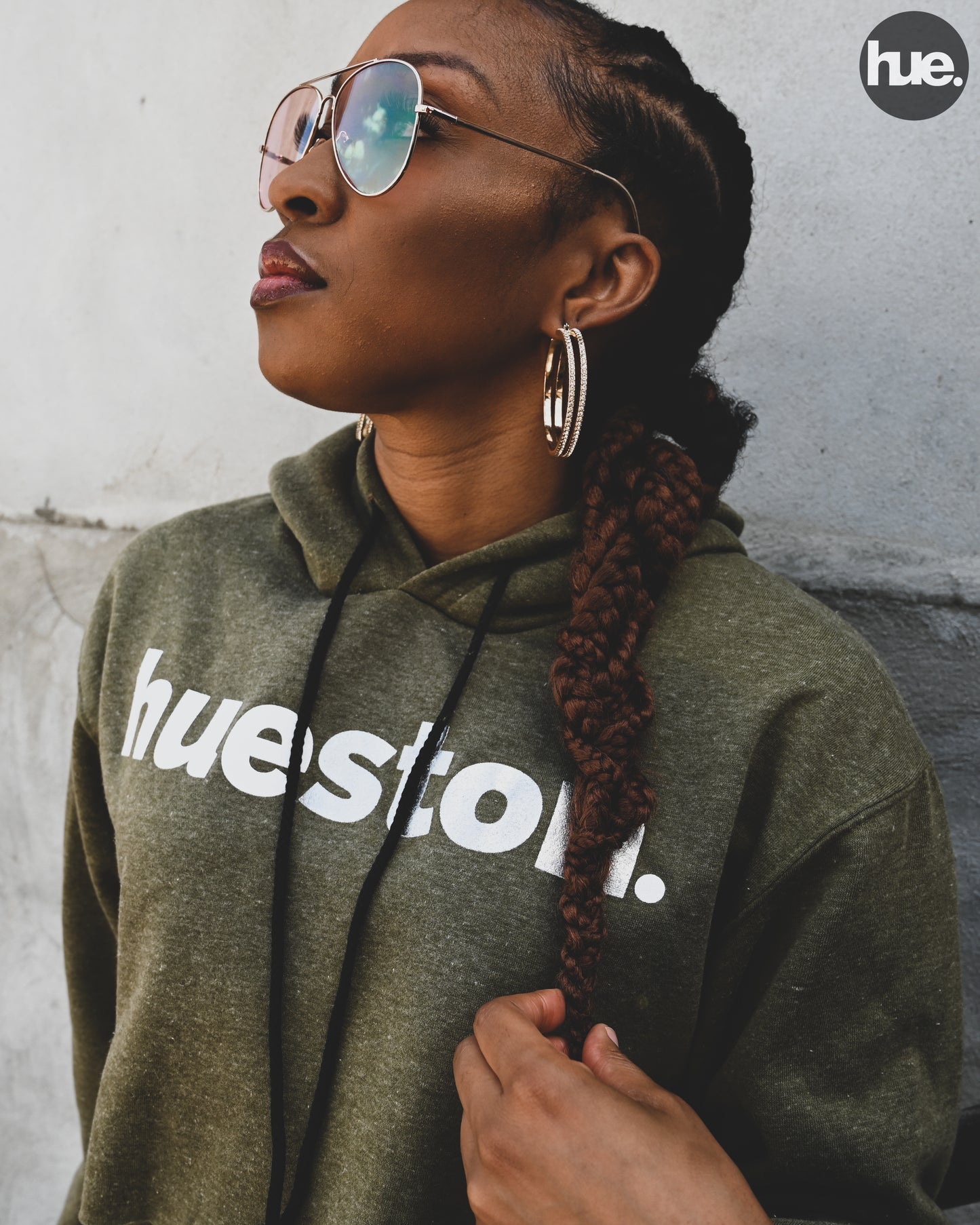 Hueston 'Solja Rag Hue' Edition Fleece Crop Hoodie (Ladies) *LIMITED SUPPLY*