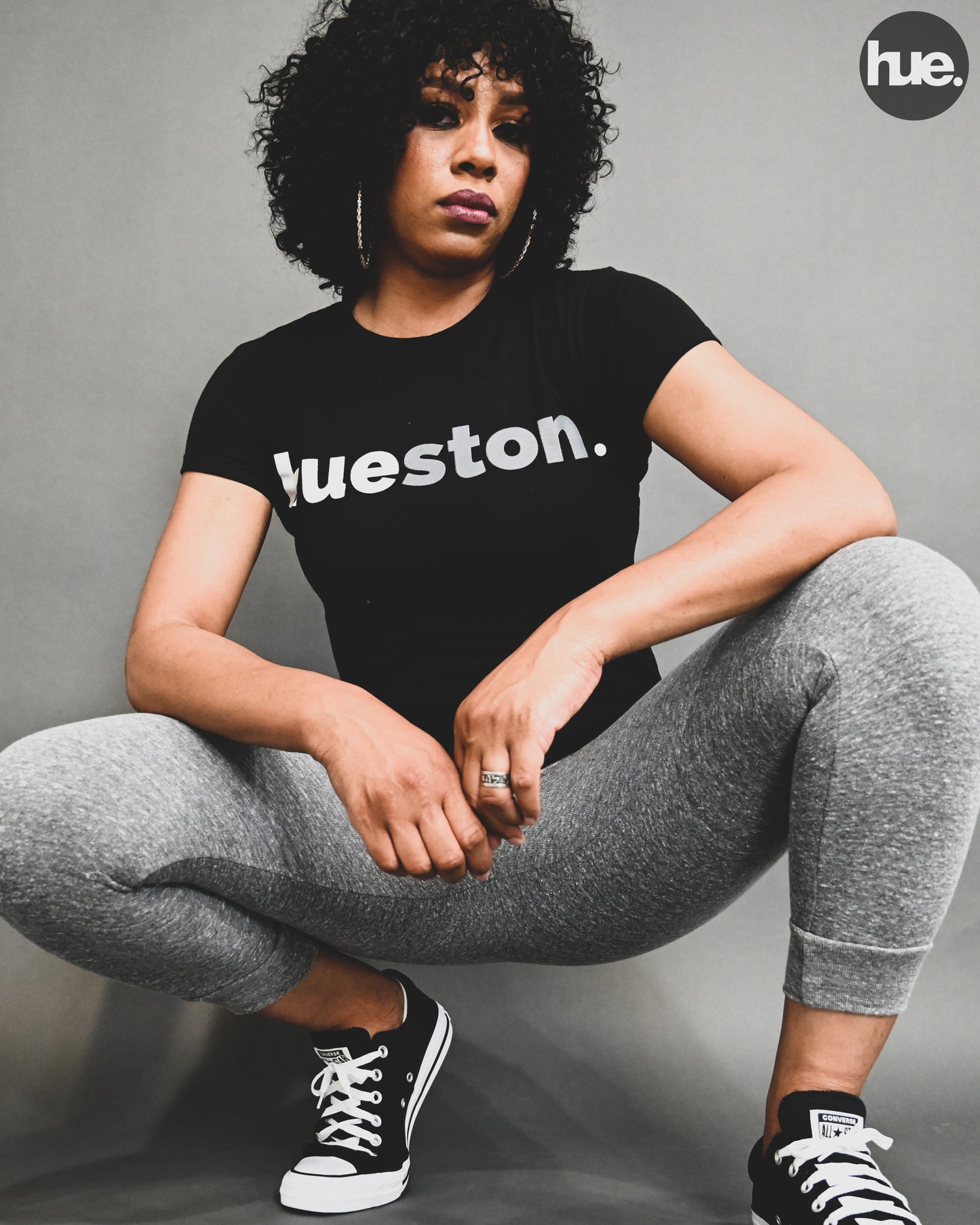 Hueston 'Black Ice Hue' Collection T-Shirt (Unisex) *LIMITED QUANTITIES*